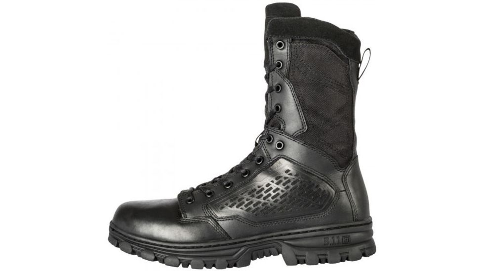5.11 Tactical Evo 8in.Tactical Boots with Side Zipper, BLACK, 11.5 1231001911.5W