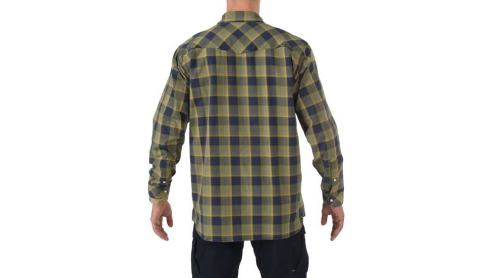 5.11 Tactical Flannel Long Sleeve Shirt, Captain - 72404708S