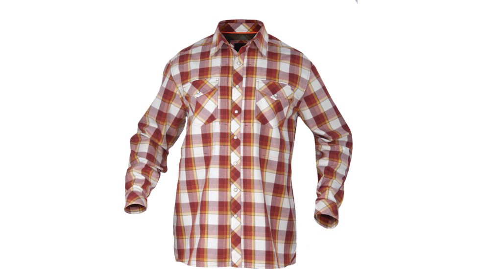 5.11 Tactical Flannel Long Sleeve Shirt, Ivory - 72404075XXL