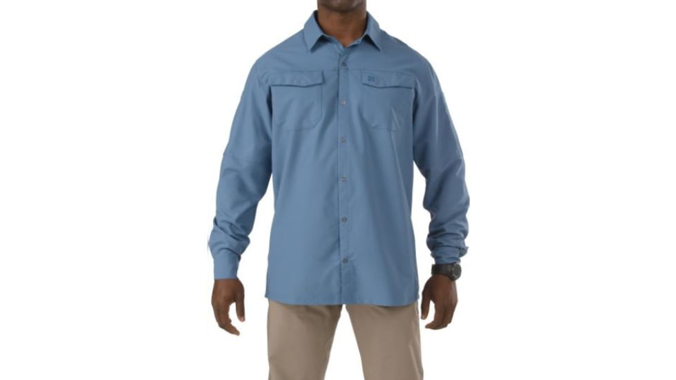 5.11 Tactical Freedom Flex Woven Long Sleeve Shirt - Men's, Bosun, 72417711XL