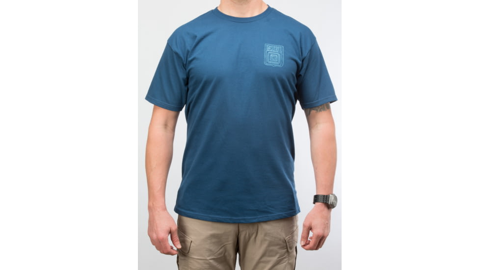 5.11 Tactical Proud Bird T-shirt, Harbor Blue - 41006CT707XXL