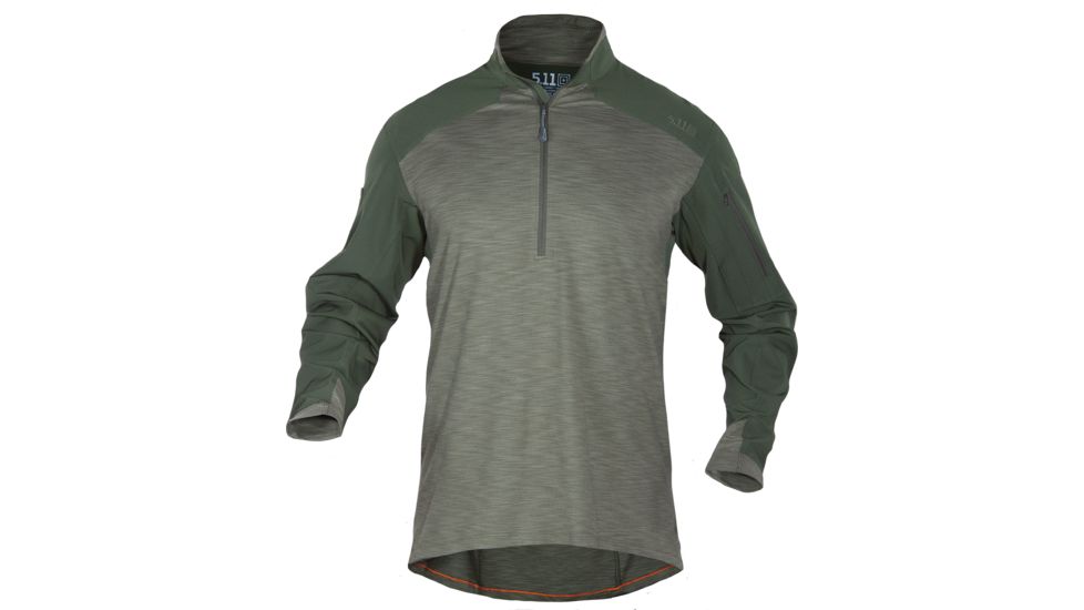 5.11 Tactical Rapid Response 1/4 Zip, Storm - 72415092L