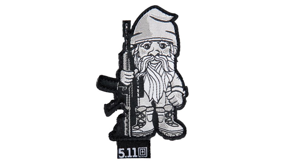 5.11 Tactical Tactical Gnome Patch, Black 81000-19-1 SZ