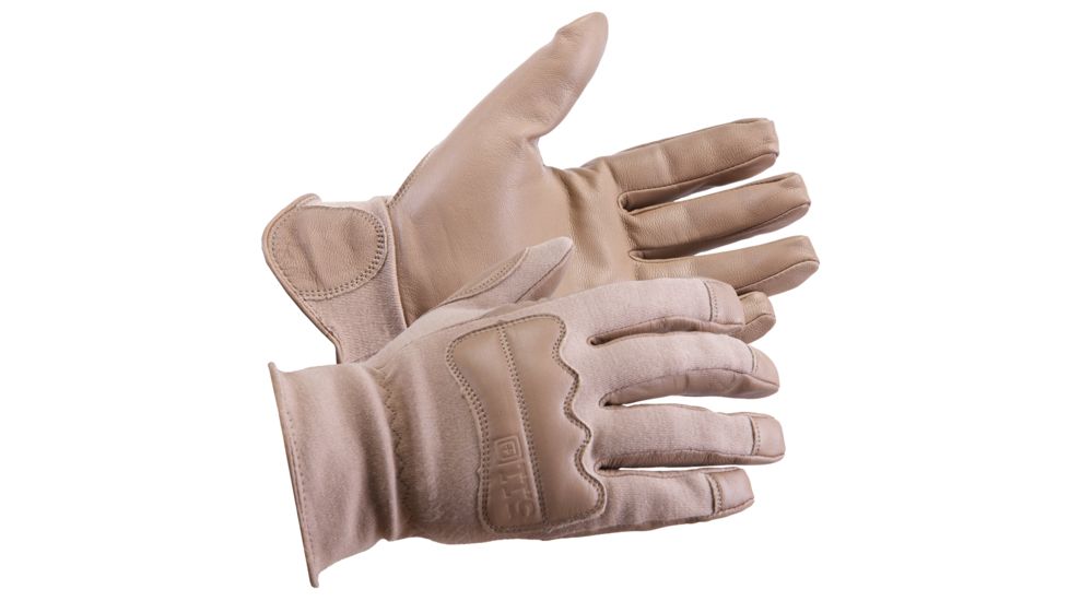 5.11 Tactical Tac NFO2 Nomex Gloves, Coyote Brown, Small