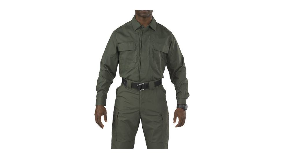 5.11 Tactical Taclite TDU L/S Tall Shirt - Mens, TDU Green, 4XL, 72054T-190-4XL