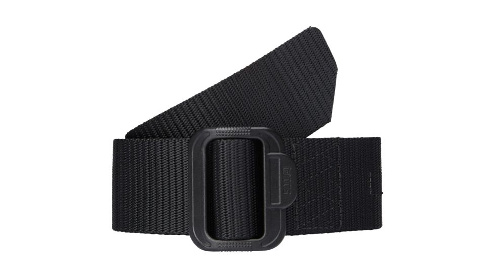 5.11 Tactical 1.75in TDU Belt w/Plastic Buckle - Men's, Black, L, 59552-019-L