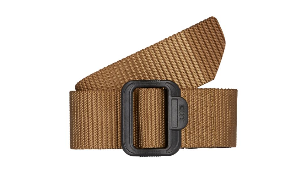 5.11 Tactical TDU 1.75in Wide Belt, Plastic Buckle, Coyote Tan, 44-46in