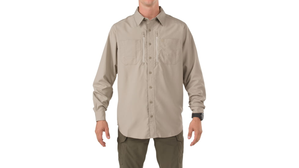 5.11 Tactical Traverse Shirt, Khaki - 72390055S