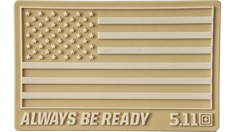 5.11 Tactical USA Patch, Sand, 1 SZ, 81024-038-1 SZ