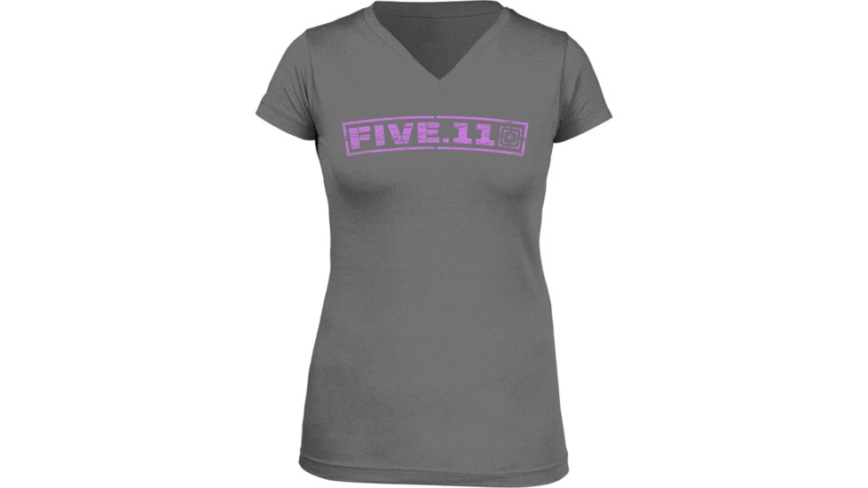 5.11 Tactical Women's Drill Master T-Shirt, Heather Grey, XL 31004AH-16-XL