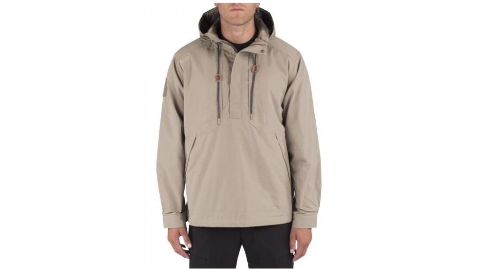 5.11 Tactical Taclite Anorak Jacket, Stone - 78012-070-XL