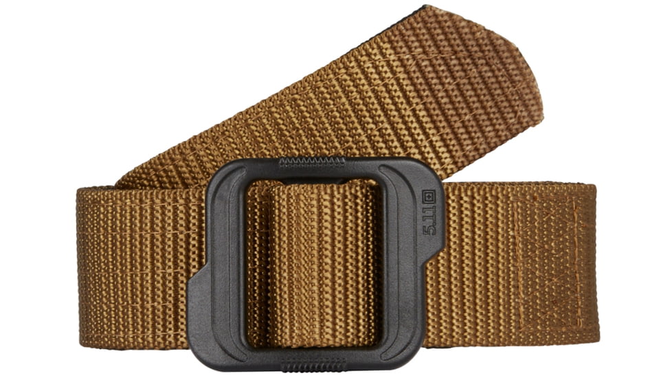 5.11 Tactical Double Duty TDU Belt 1.5in - Mens, Coyote, S, 59568-120-S