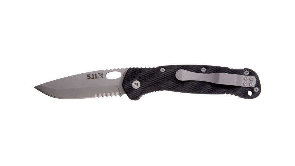 5.11 Tactical 10-8 Spear Point Knife, FBINAA 51052US-999-1 SZ