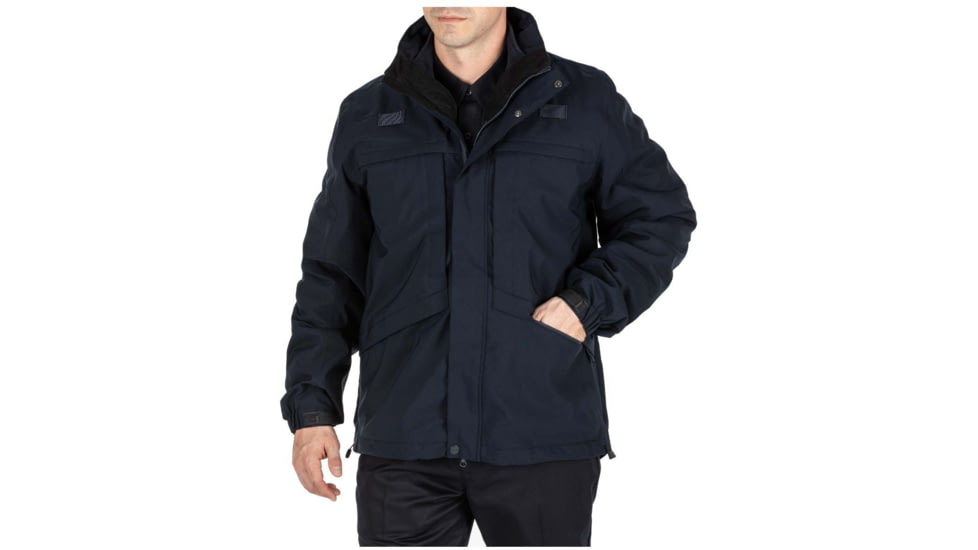 5.11 Tactical 3-in-1 Parka 2.0 - Mens, Dark Navy, Extra Small, Regular, 48358-724-XS