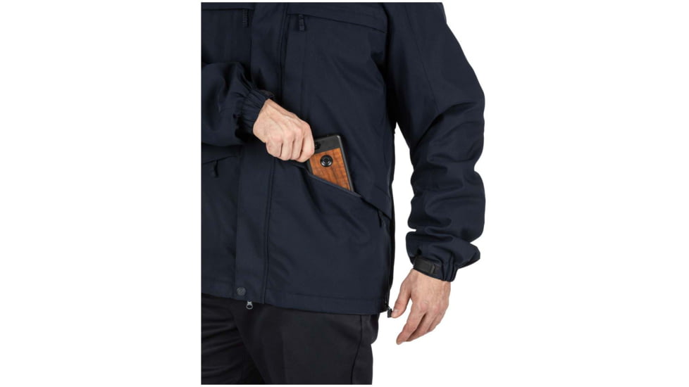 5.11 Tactical 3-in-1 Parka 2.0 - Mens, Dark Navy, Extra Small, Regular, 48358-724-XS