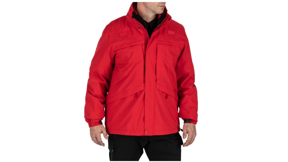 5.11 Tactical 3-In-1 Parka 2.0 - Mens, Range Red, XL, 48358-477-XL