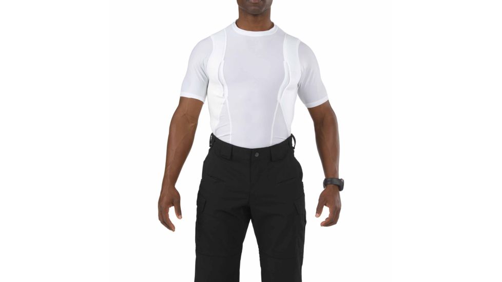 5.11 Tactical 40011 Concealed Holster Shirt, White, Extra Large