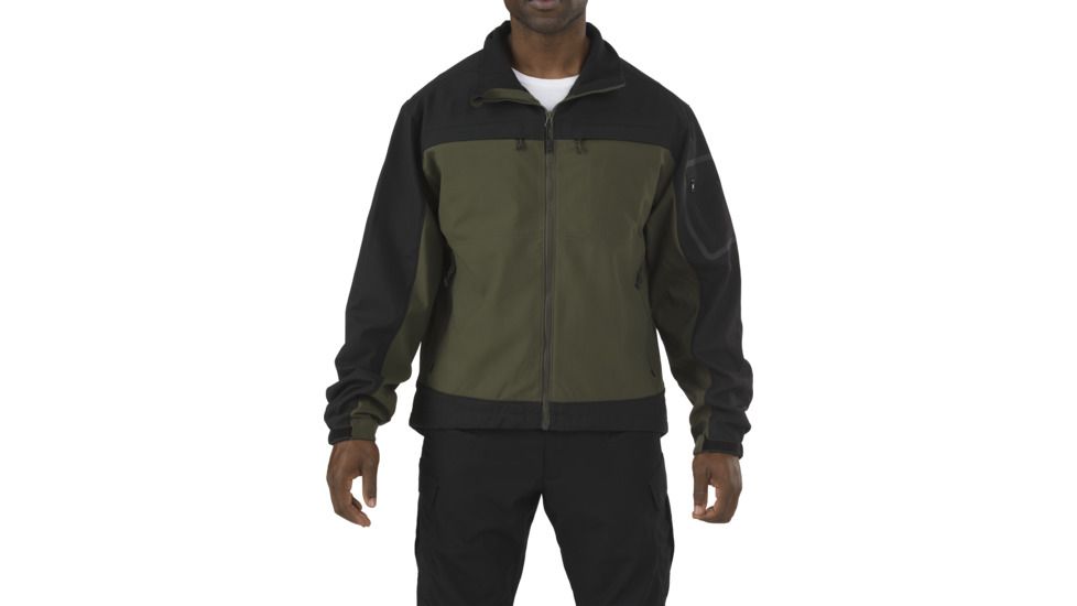 5.11 Tactical Softshell Chameleon Jacket - Men's, Moss, XS, 48099-191-XS