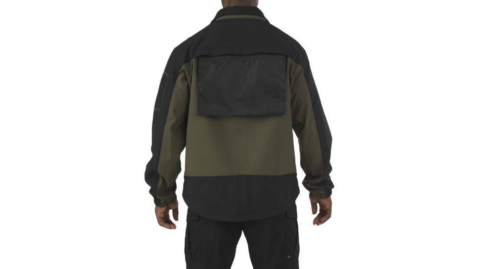 5.11 Tactical Chameleon SoftShell Jacket - Men's, Moss/Black, Extra Small, 48099-191-XS