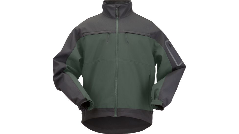 5.11 Tactical Chameleon Soft Shell Jacket - Mens, Moss, L, 48099-191-L