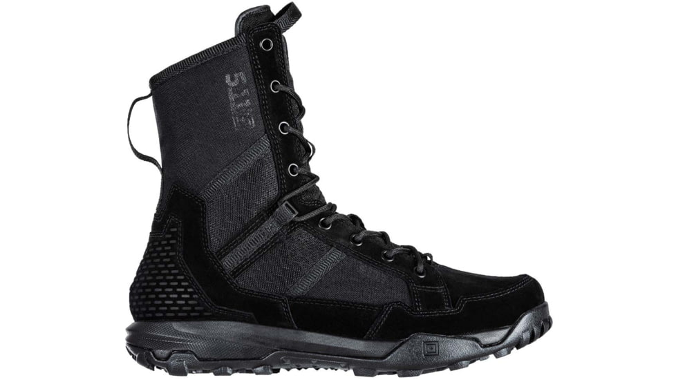 5.11 Tactical A/T 8in Non-Zip Boot - Mens, Black, 7.5R, 12422-019-7.5-R