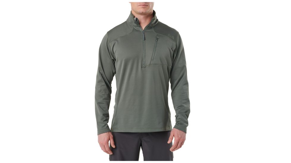 5.11 Tactical 5.11 Recon Hlf Zp Fleece, Od Green, 2XL, 72045-182-2XL