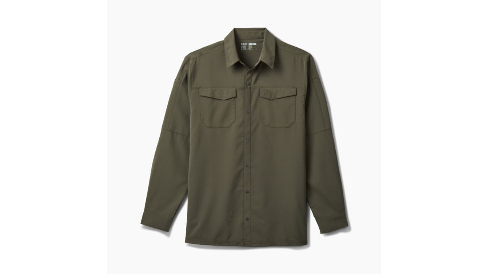 5.11 Tactical Freedom Flex Woven Long Sleeve Shirt - Mens