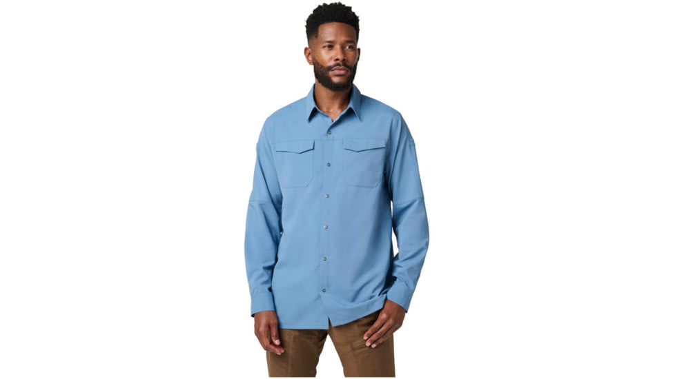 5.11 Tactical Freedom Flex Woven Long Sleeve Shirt - Men's, Diplomat, Large, 72417-764-L