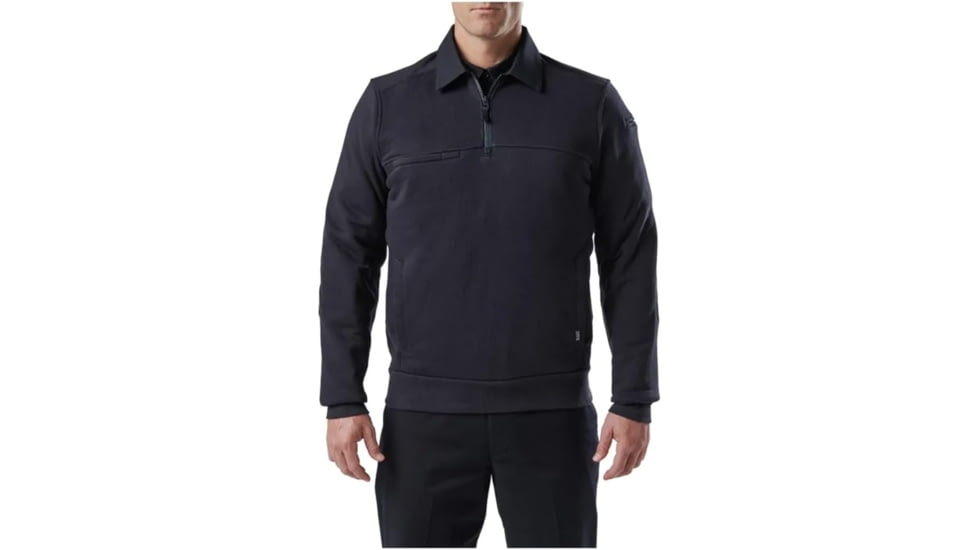 5.11 Tactical Job Shirt w/Canvas 2.0 - Men's, Fire Navy, Regular, Fire Navy, Extra Large, 72535ABR-720-XL-R