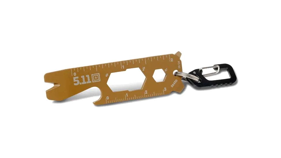 5.11 Tactical Trailblazer Gift Set, 3.5in, Tanto, Stainless Steel Blade, FRN, Tan, 5830051-999-1 SZ