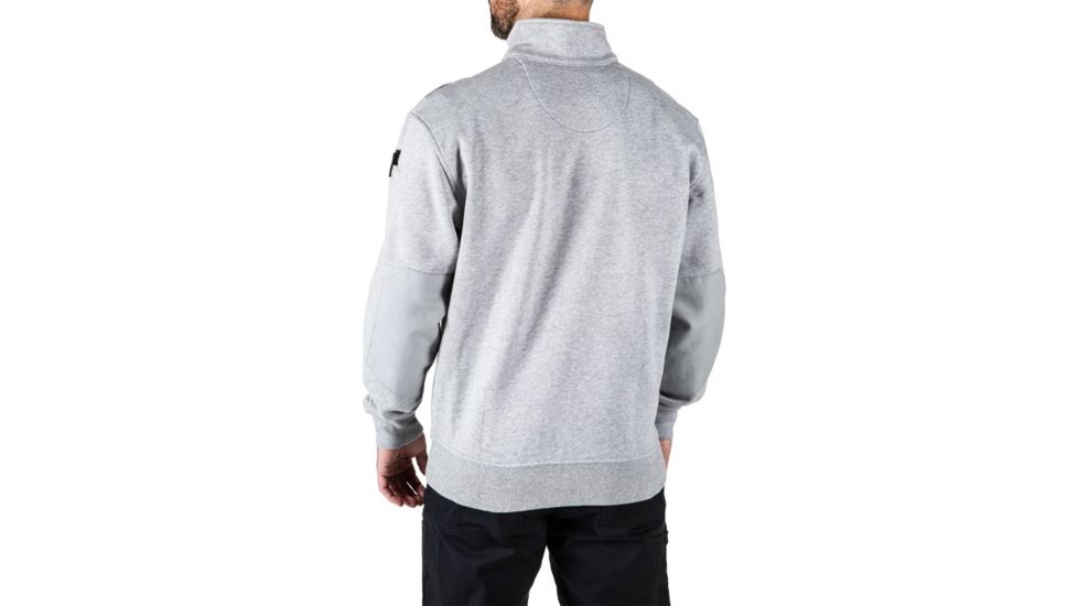 5.11 Tactical 72314 1/4 Zip Job Shirt, Heather Grey, 2XL