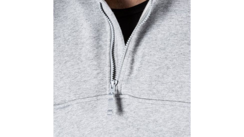 5.11 Tactical 1/4 Zip Job Shirt - Men's, Heather Grey, 2XL, 72314-016-2XL