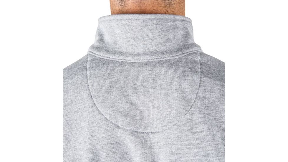 5.11 Tactical 72314 1/4 Zip Job Shirt, Heather Grey, 2XL