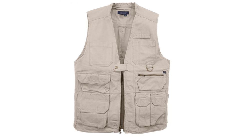5.11 Tactical Vest, Concealable, Khaki, Small, 80001-055-S