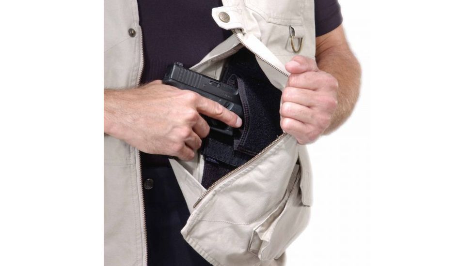 5.11 Tactical Vest, Concealable, Khaki, Small, 80001-055-S