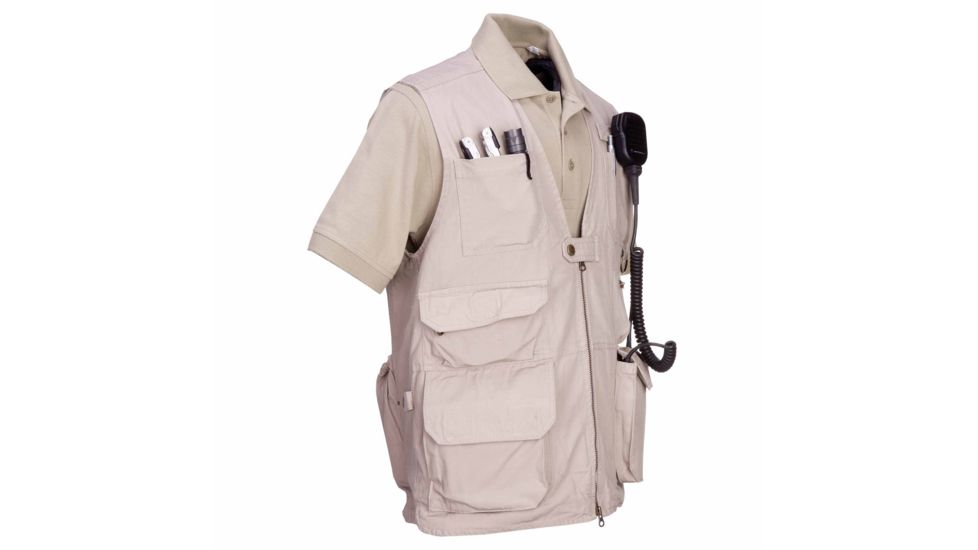 5.11 Tactical Vest, Concealable, Khaki, Small, 80001-055-S