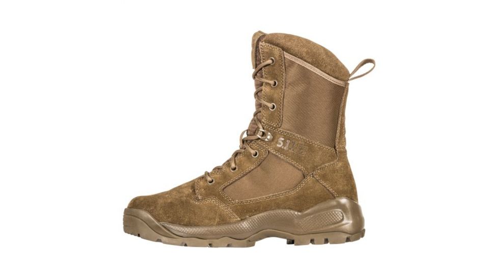 5.11 Tactical A.T.A.C. 2.0 8in Desert Boot - Mens, Wide, Dark Coyote, 11 12393-106-11-W