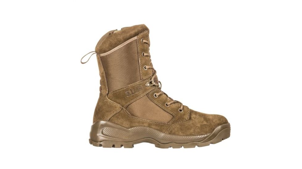 5.11 Tactical Atac 2.0 8in Side Zip Desert Boot - Mens, Dark Coyote, 6R, 12393-106-6-R