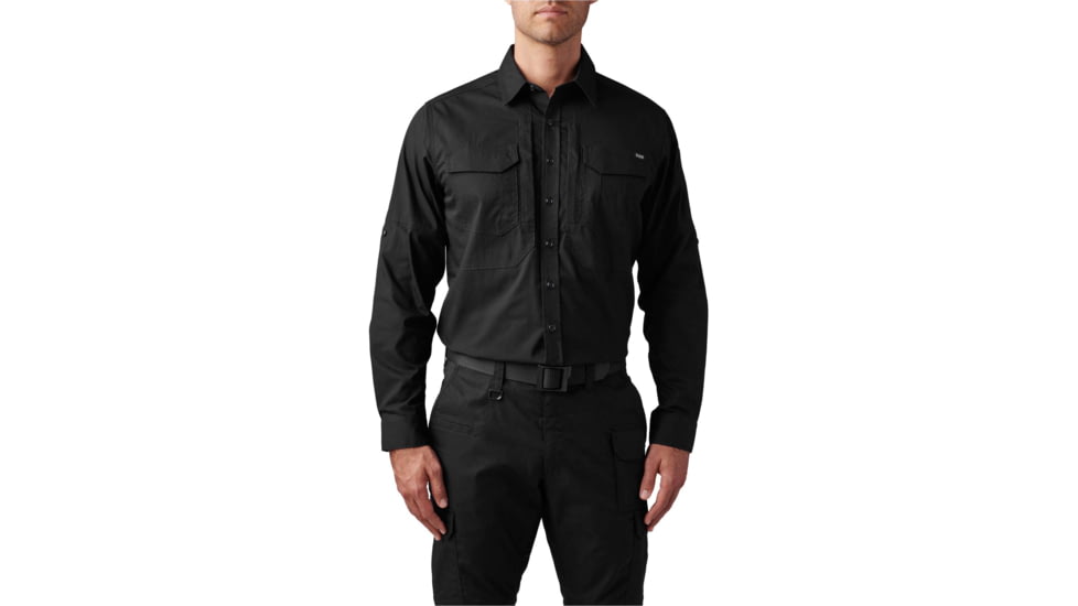 5.11 Tactical ABR Pro Shirt Long Sleeve - Men's, Black, Large, Tall, 72543TABR-019-L-T