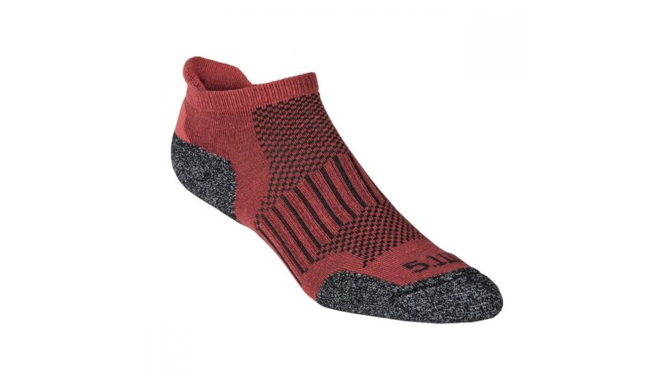 5.11 Tactical ABR Training Sock, Cabernet, Large 10031-569-L