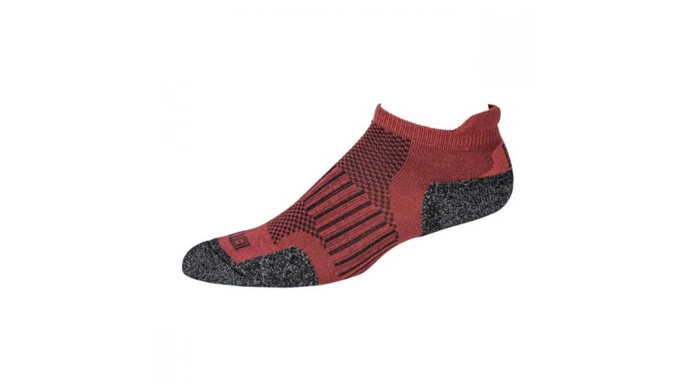 5.11 Tactical ABR Training Sock, Cabernet, Large 10031-569-L