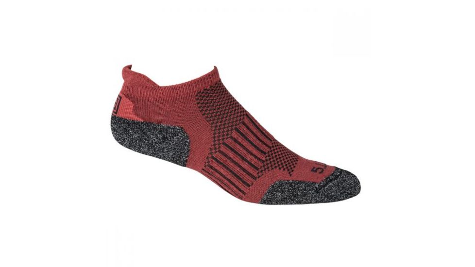 5.11 Tactical ABR Training Sock, Cabernet, Large 10031-569-L