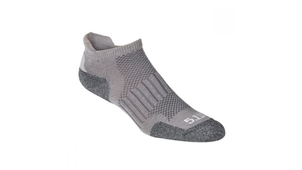 5.11 Tactical ABR Training Sock, Nickel, Large 10031-996-L
