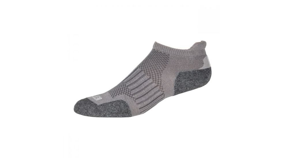 5.11 Tactical ABR Training Sock, Nickel, Large 10031-996-L