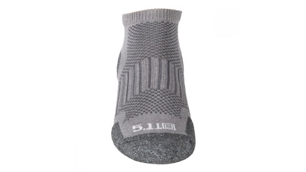 5.11 Tactical ABR Training Sock, Nickel, L, 10031-996-L