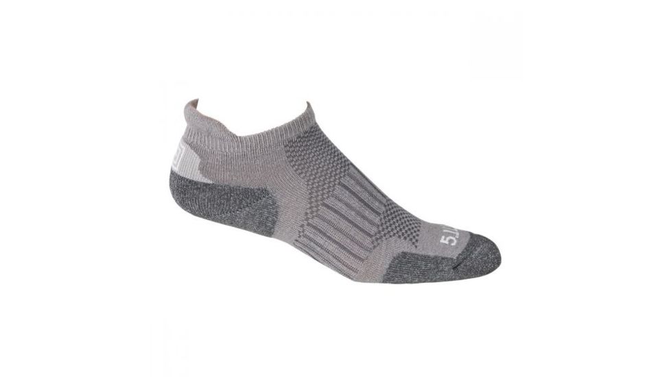 5.11 Tactical ABR Training Sock, Nickel, Large 10031-996-L