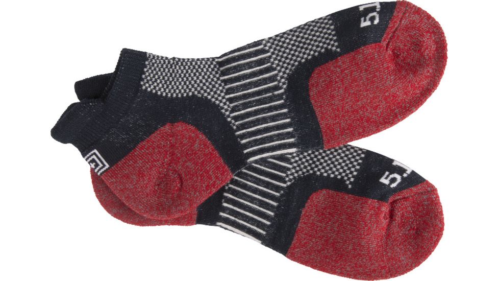 5.11 Tactical ABR Training Sock, LAVA, L 10031-LAVA-L