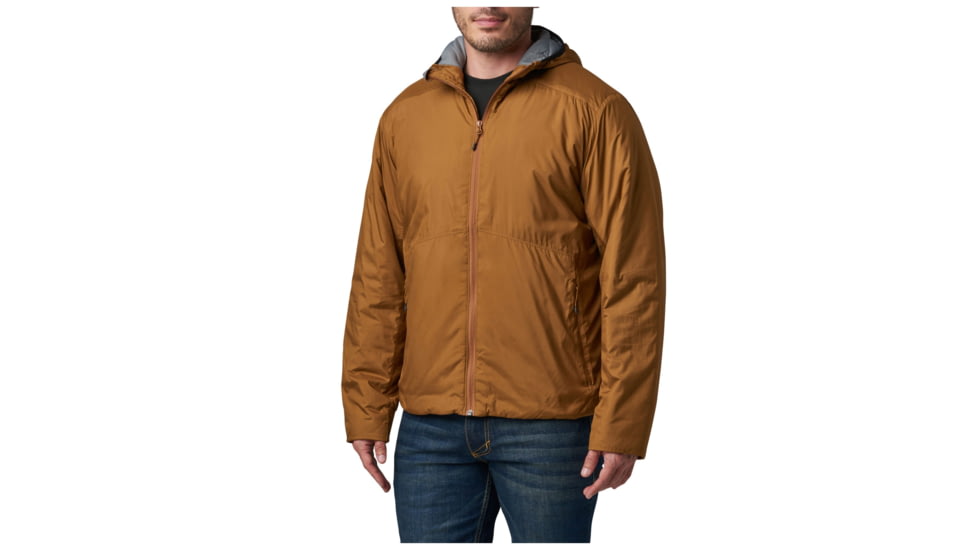 5.11 Tactical Adventure PrimaLoft Insulated Jacket - Men's, Pecan, Large, 78057-1012-L