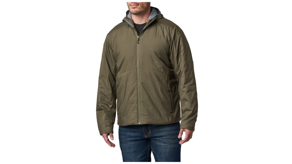 5.11 Tactical Adventure PrimaLoft Insulated Jacket - Men's, Ranger Green, Extra Large, 78057-186-XL