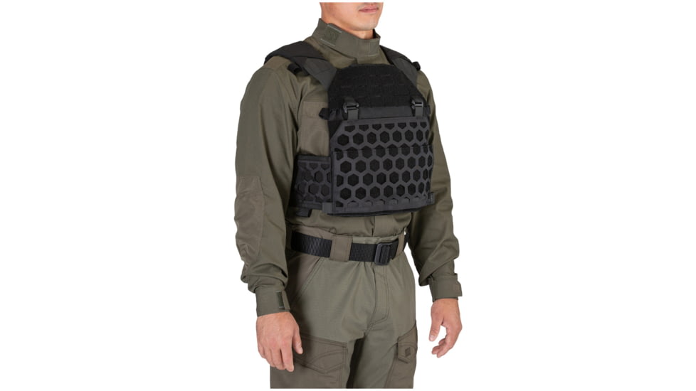 5.11 Tactical All Missions Plate Carrier, Black - 59587-019-LXL